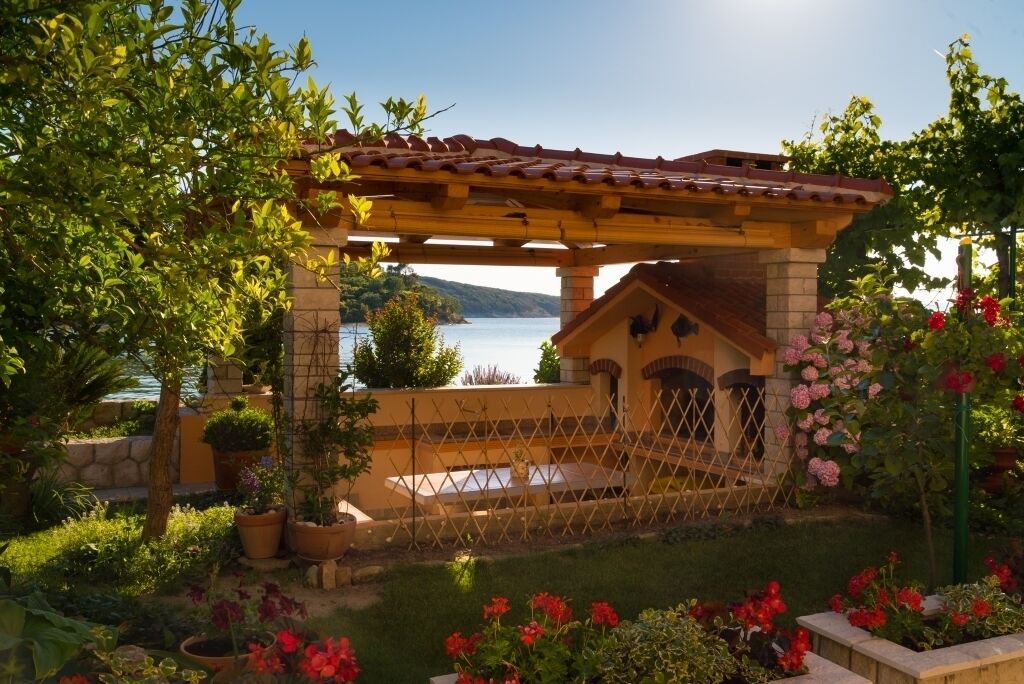 Enceinte de l’hébergement