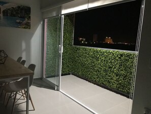 Outdoor dining - !nuevo Departamento! Bonita Vista Balcón y Alberca! Cerritos! (Mazatlán)