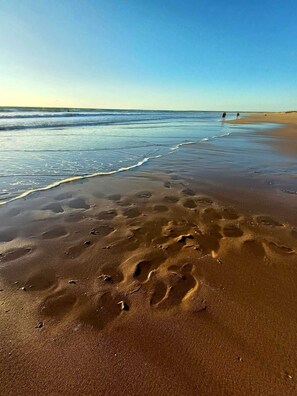 Plage à proximité, chaises longues