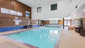 Indoor pool, a heated pool