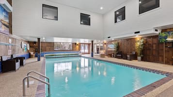 Indoor pool, a heated pool