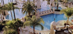 Indoor pool, outdoor pool