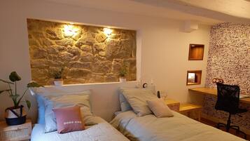 1 slaapkamer, reisbedje, gratis wifi, beddengoed