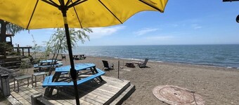 The Red Jelly Bean C · The Red Jelly Bean Cabin- On the Beach & Off the G