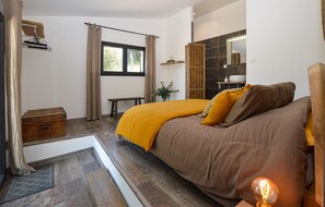 2 chambres, lit parapluie, Wi-Fi gratuit, draps fournis