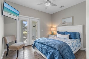 4 habitaciones, escritorio, tabla de planchar con plancha y wifi gratis 