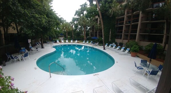 Außenpool, beheizter Pool