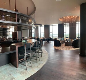 Dining - LIXURY HIGH RISE APARTMENT IN THE HEART OF TYSONS CORNER (The Boro) balcony view (Tysons)