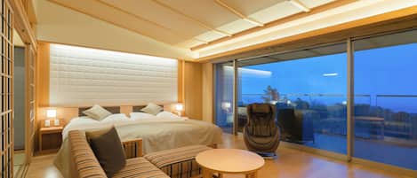 Literie de qualité supérieure, couette en duvet d'oie, minibar