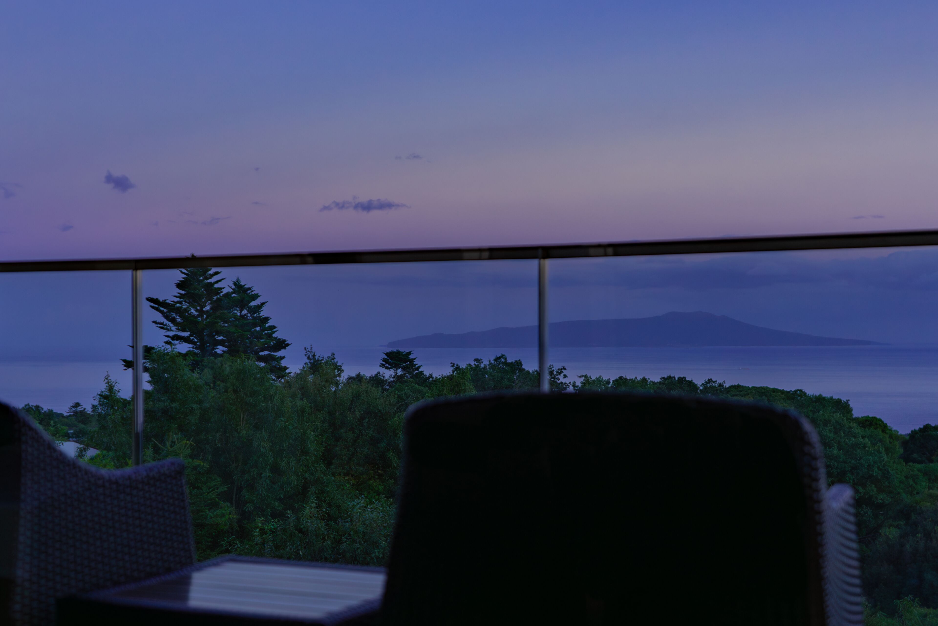 Japanese Western Style Room, Ocean view with Open-air bath (Second floor) | Balcony view