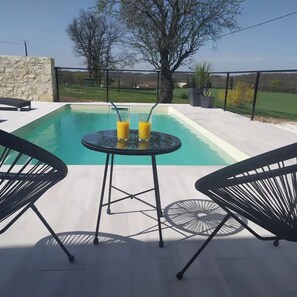 Pool - Country cottage in Quercy (ST BEAUZEIL)