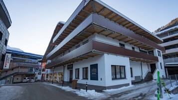 Majoituspaikan julkisivu