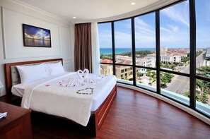 Panoramic Suite | Minibar, blackout drapes, soundproofing, iron/ironing board - Sunflower Hotel (Tuy Hoa)