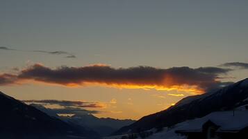Vue depuis lâhĂ©bergement