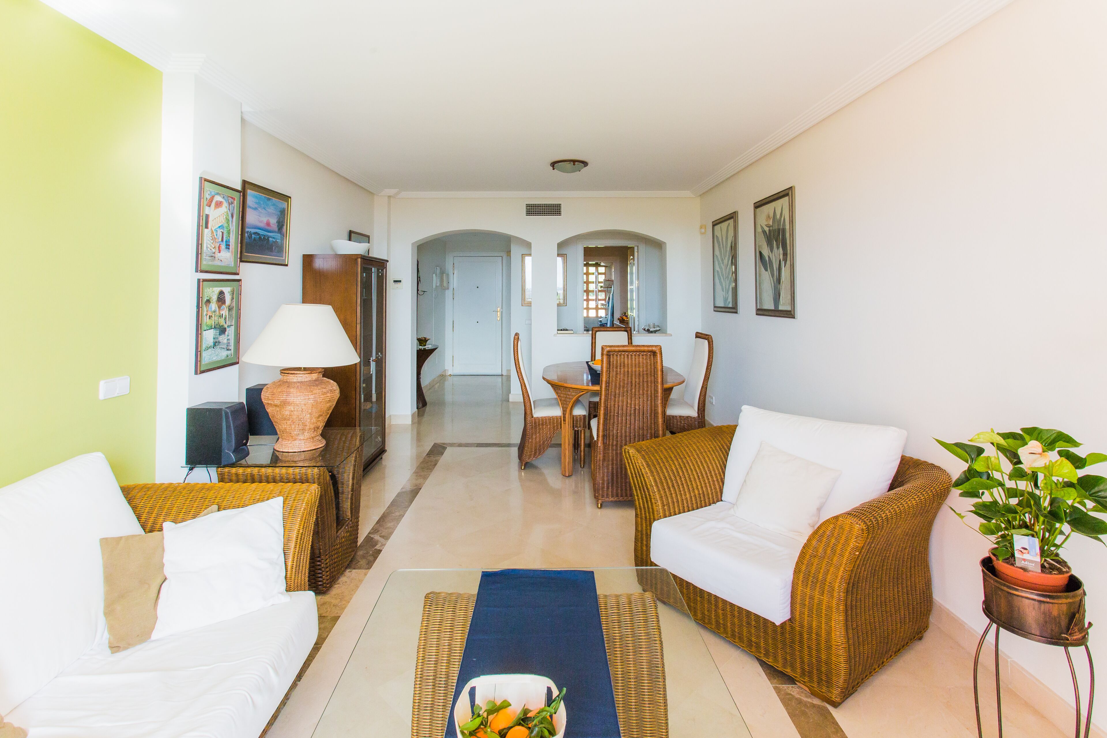 Apartment, Multiple Beds | Living room | 30-inch TV with digital channels