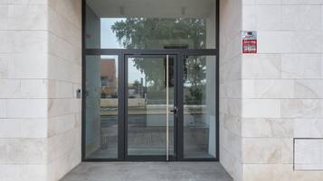 Voorkant van accommodatie