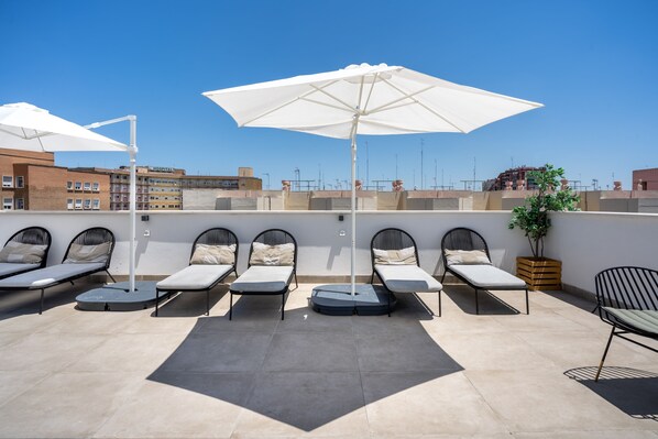 Terrasse sur le toit