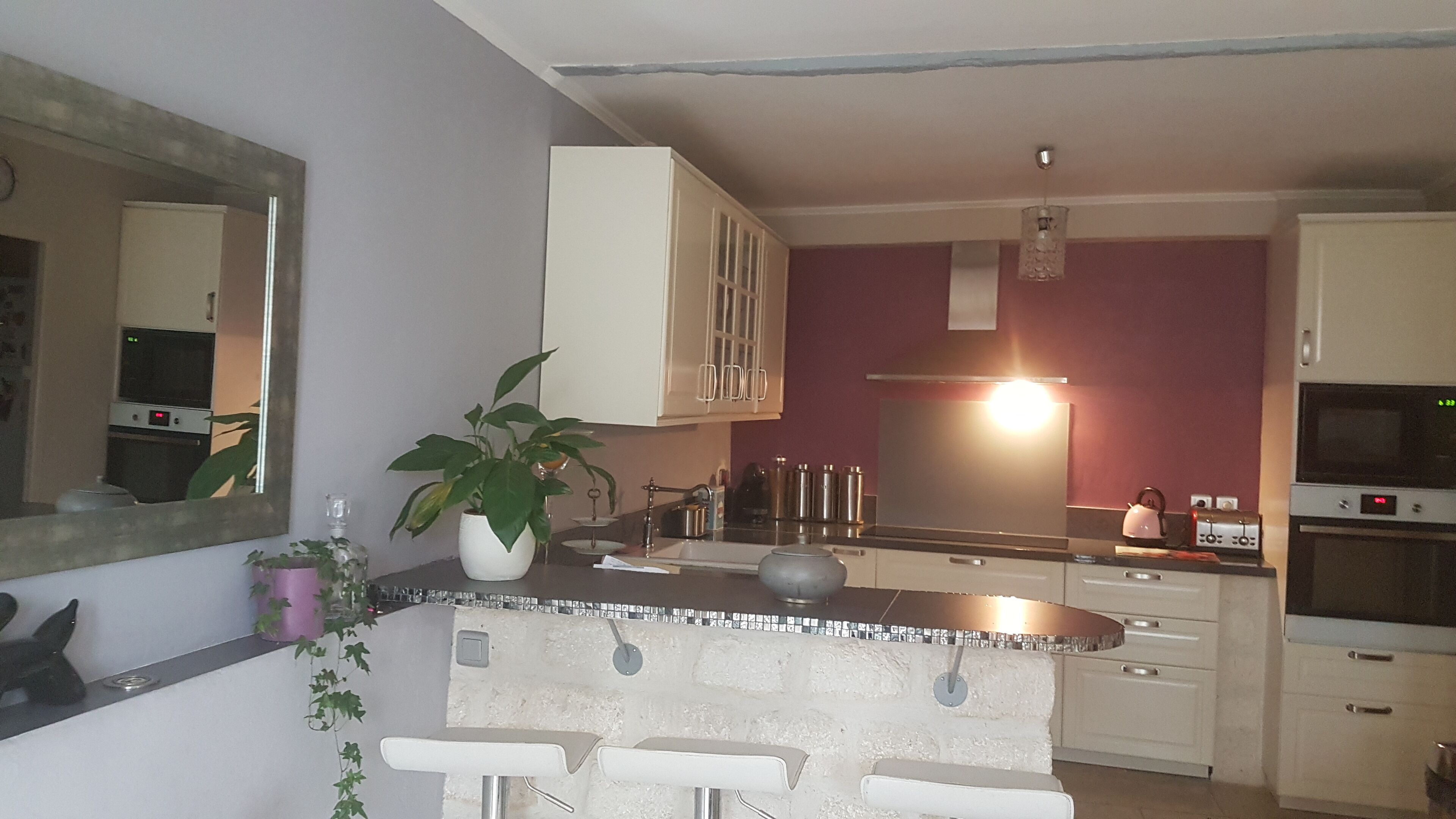 Maison de Village Avec Deux Chambres Avec de , Cuisine, Salle de Bain, Salon et