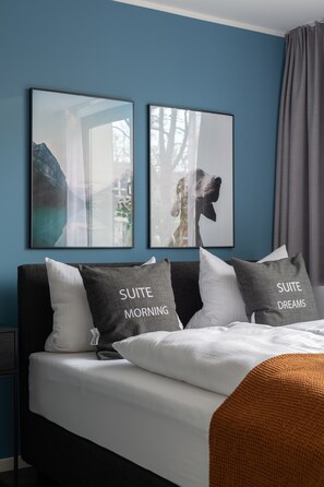 Single Suite | Ruang kerja ramah laptop, Wi-Fi gratis, dan seprai linen