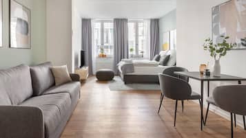 Apartment, 1 Queen-Bett und Schlafsofa (Bremen Hutfilterstraße | Suite L with) | Blick von der Unterkunft