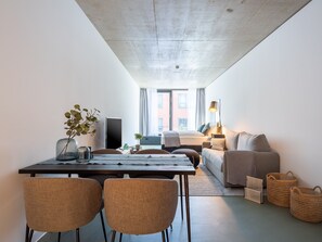 Suite L with Sofa Bed | Living area | Smart TV