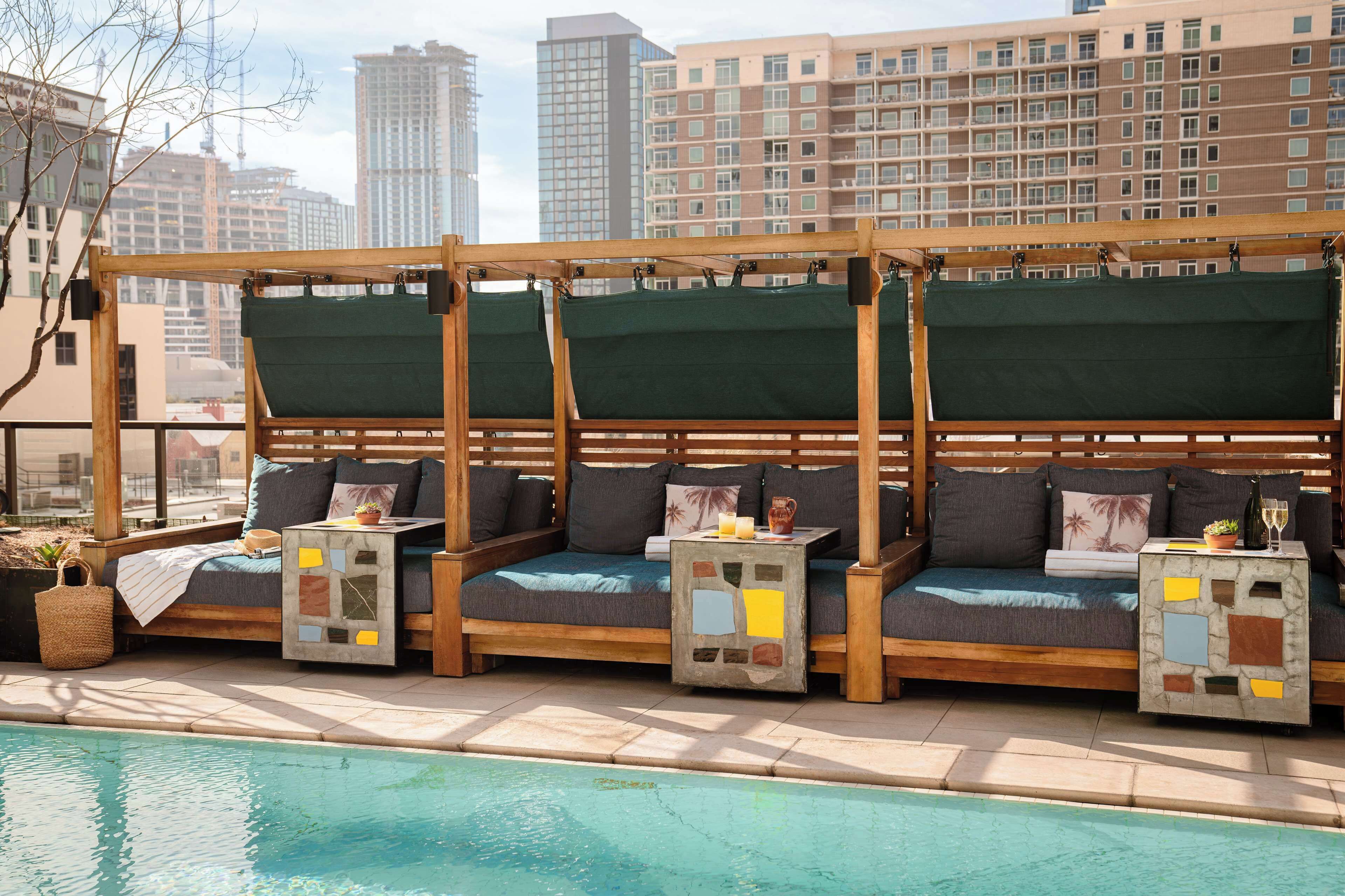 outdoor pool, open 7:00 am to 7:00 pm, pool cabanas (surcharge)