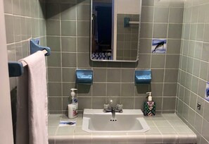 Shower, towels