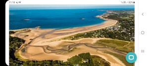 Accommodatie ligt op het strand