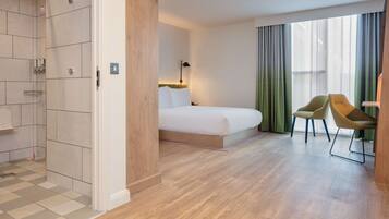 Room, 1 Queen Bed, Accessible | In-room safe, desk, laptop workspace, iron/ironing board