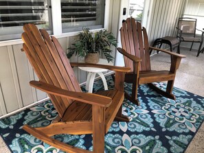 Terrace/patio - Cozy Cabin by the Lake - Salt Springs Resort (Fort McCoy)
