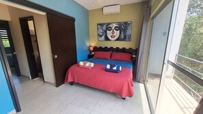 2 bedrooms, in-room safe, iron/ironing board, travel crib