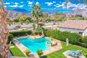 Outdoor pool, a heated pool - Private Oasis - Gorgeous View & Pool!  Very Close to Coachella Polo Fields ! (La Quinta)