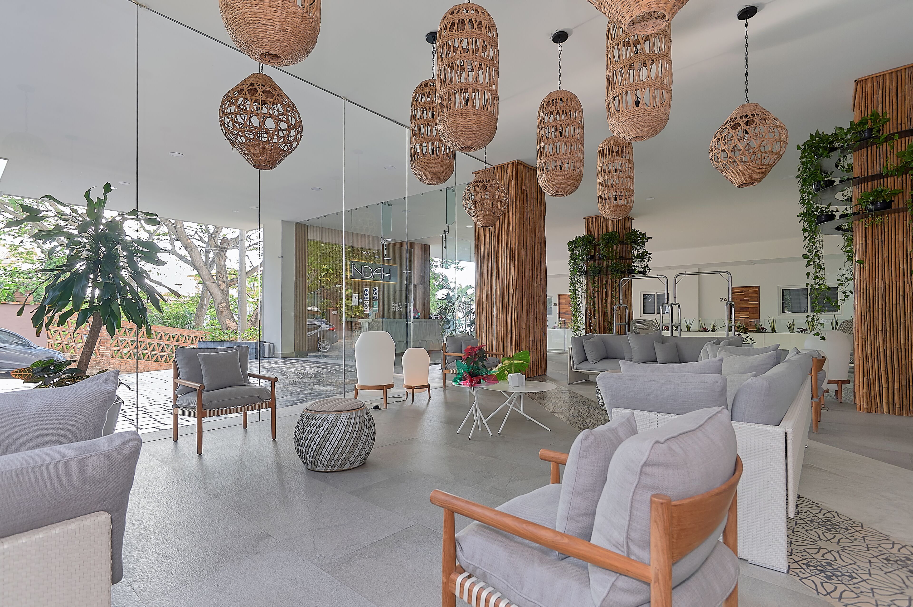 Sala de estar en el lobby