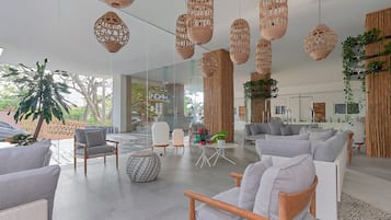 Sala de estar en el lobby