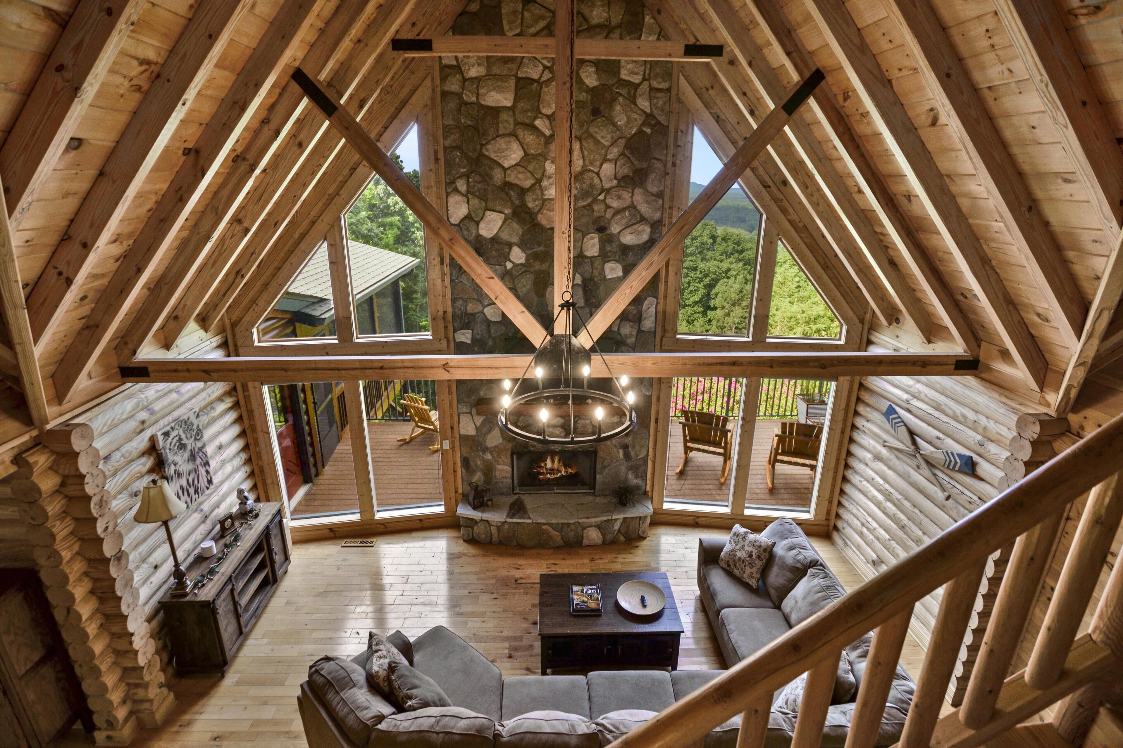 Smart TV, fireplace, video games, Netflix