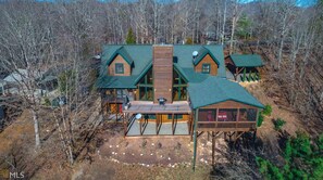 Exterior - Highland Haven - 4200+ sf w/ Hot Tub | Long Range Views | Billiards/Ping Pong (Blairsville)