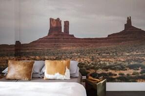 4 soveværelser, skrivebord, strygejern/strygebræt, weekendseng