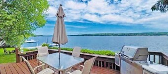 Lilly on Lake Charlevoix