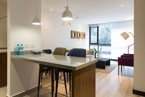 Executive-Apartment | Wohnbereich