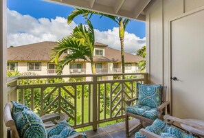 Property grounds - koolkondo  Luxury Designer Condo with  AC/pool by the beach (Koloa)