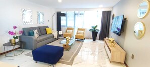 Living area - Polanco Close to Shopping Malls 3BR 3BT (Ciudad de México)