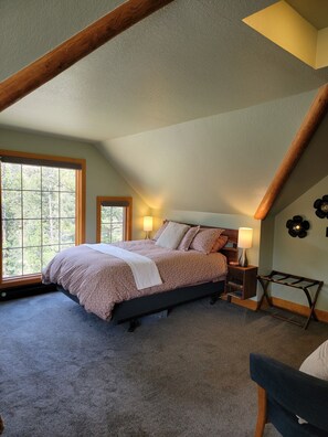 1 slaapkamer, een bureau, gratis wifi, beddengoed