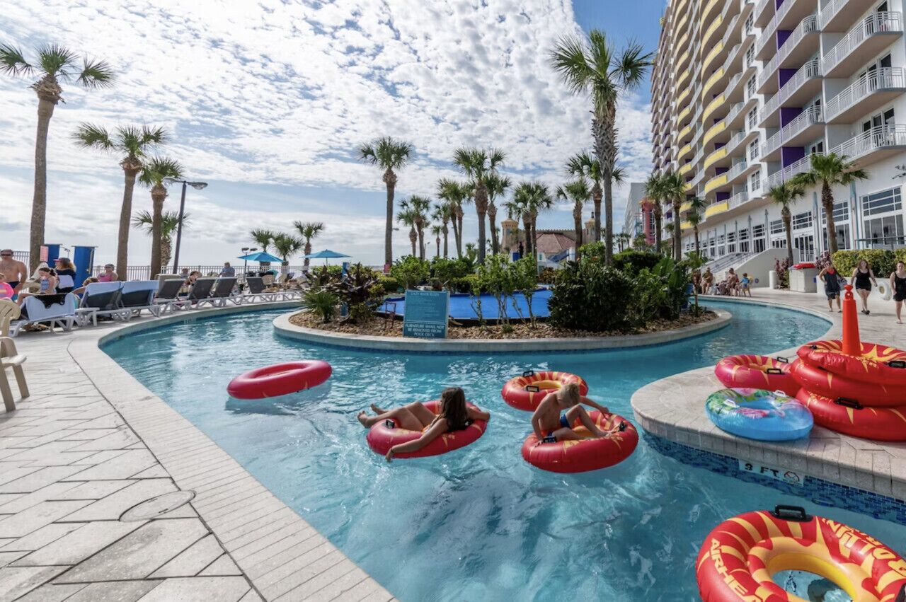 Resort Managed Wyndham Ocean Walk 2BR Suites -4 Pools, Lazy River & Beach!