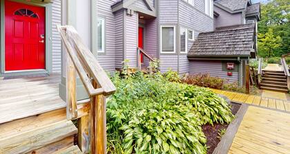 Inviting ski-in/ski-out condo - free WiFi, gas fireplace & free ski shuttle