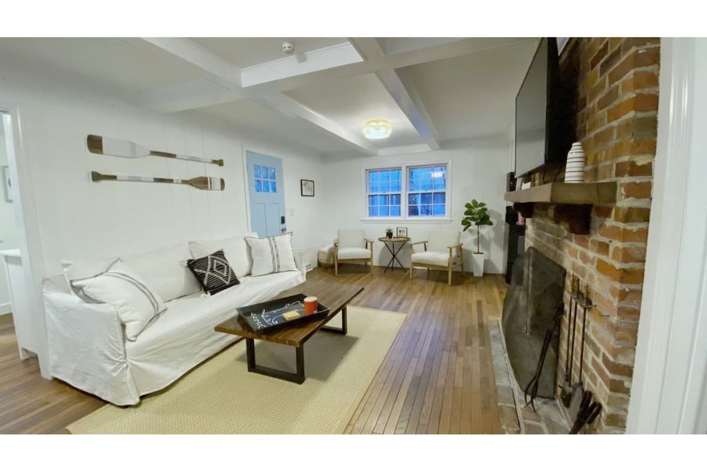 Newly Renovated! Seconds to sand, fire pit, A/C