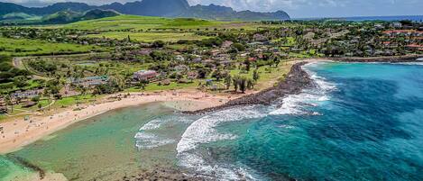 Beach nearby