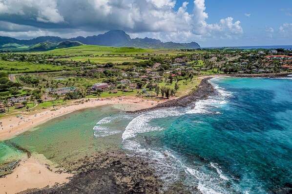 Beach nearby