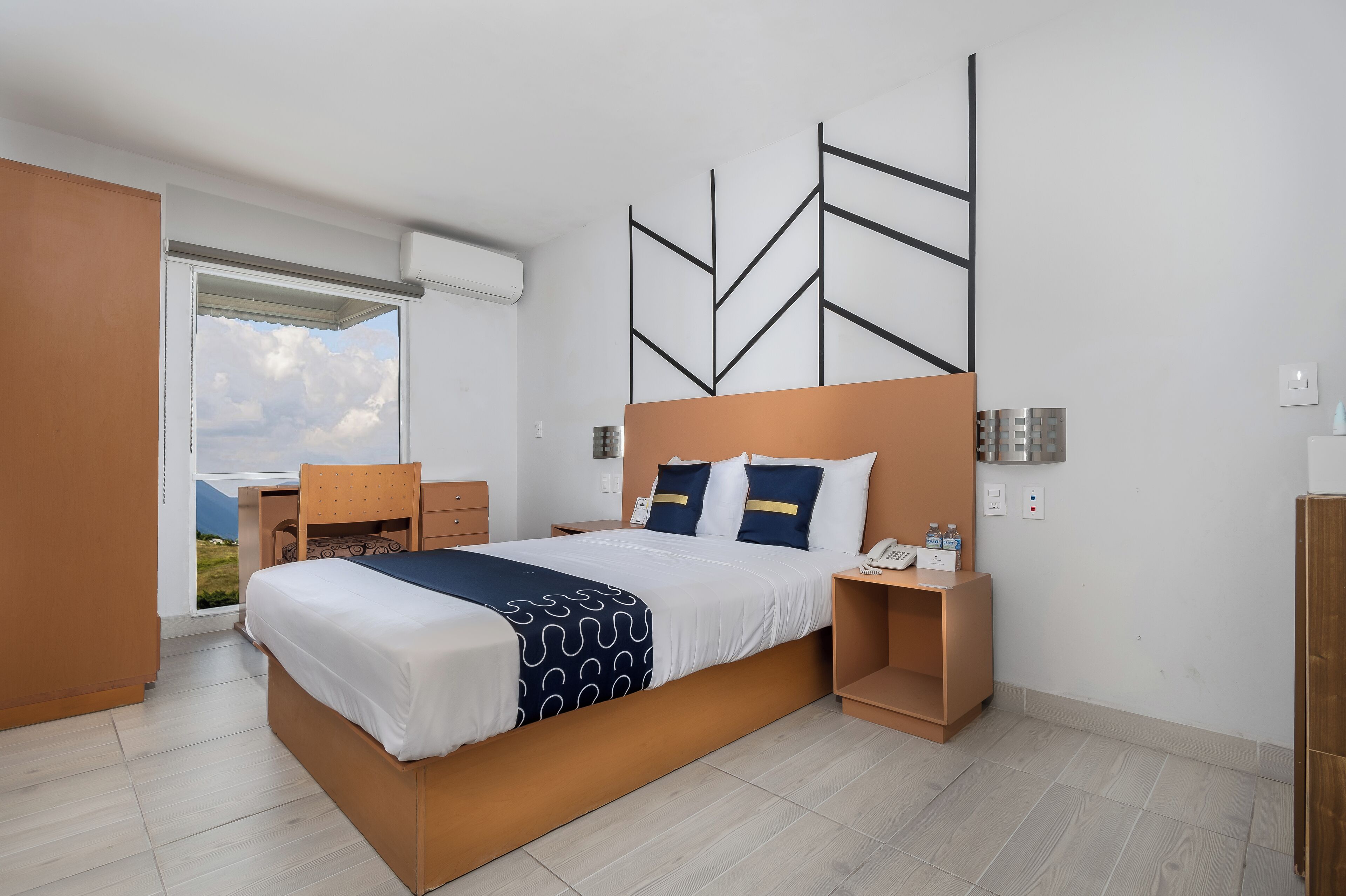 Premium bedding, Select Comfort beds, individually furnished, desk
