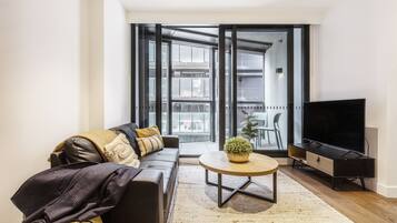 Premium Apartment, 2 Bedrooms | Living area | 42-inch Smart TV with digital channels, TV, Netflix