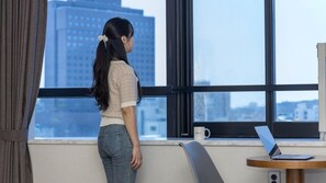 Stadsuitzicht vanuit accommodatie